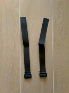 Pair of strap with buckle 28cm x 2.6cm for bag