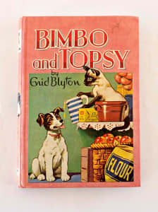 BIMBO AND TOPSY - 1969 ENID BLYTONS CHILDRENS BOOK - -COLLECTABLE