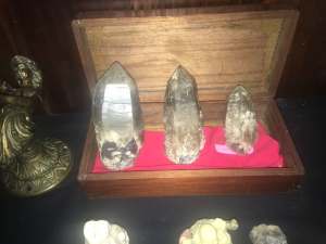A Collection Of Beautiful Quartz Crystal Drops