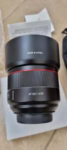 Samyang AF 85mm f1.4 UMC II Canon EF Auto Focus Full Frame Lens

