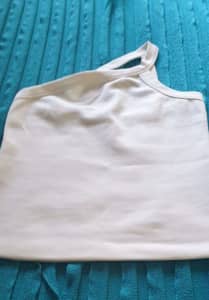 COUNTRY ROAD ANTIQUE WHITE ONE SHOULDER TOP SIZE 'L' BRAND NEW 