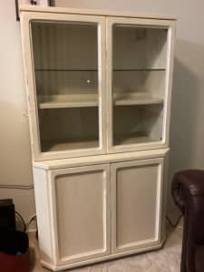 Cabinet with glass display FREE