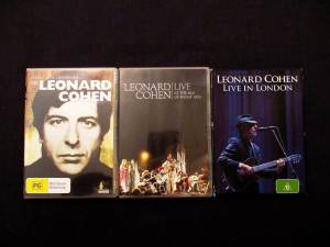 Leonard Cohen DVDs - Ladies & Gentlemen, Live Isle of Wight & London
