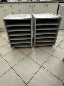 Two Letter Filing Drawers