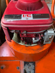 Heavy duty lawnmower vacuum