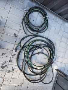 Weeper hose and shadecloth bits (used) (FREE)