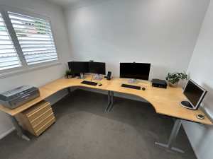 High quality large corner desks (left desk SOLD)