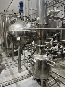 Stainless Steel Twin Vessel Spherical Concentrator