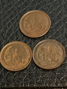 *****1967,1969 1c coins