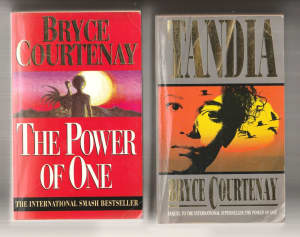 THE POWER OF ONE / Sequel TANDIA Bryce Courtenay PB x 2