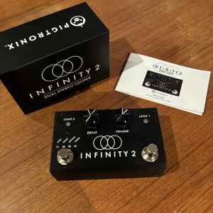 Pigtronix Infinity 2 Stereo Double Looper Guitar Pedal