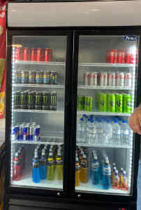 commercial drinks fridge
