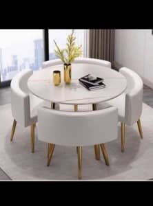 Brand new sintered stone table with 4 chair for sale was $799 now $499
