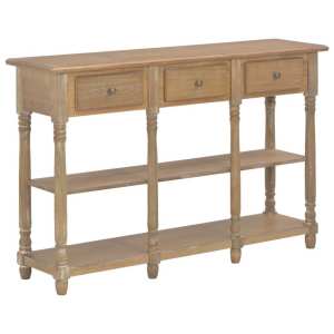Console Table 110x30x76cm Engineered Wood...
