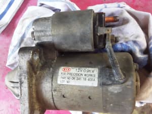 Ford Festiva WF Starter Motor - tested working - from GLXi 1999