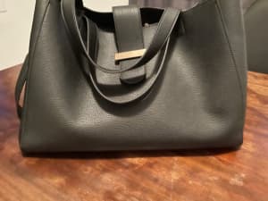 Leather look Michael Kors business bag