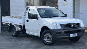 2005 Holden Rodeo RA MY05 DX 4x2 Alpine White 5 Speed Manual Cab Chassis
