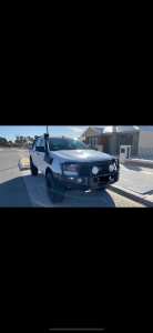 2015 FORD RANGER XL 3.2 (4x4) 6 SP AUTOMATIC CREW C/CHAS