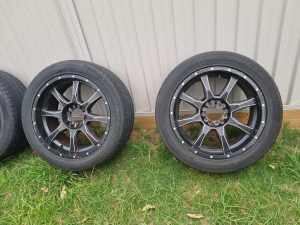 275/45/20 Multistud wheels with tyres 6x139.7 