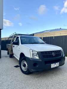 2007 HOLDEN RODEO DX 5 SP MANUAL C/CHAS