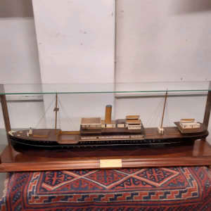 Steamship in glass cabinet see photos Newcastle East Newcastle Area Preview