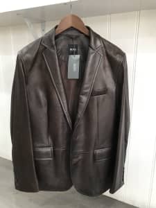 Jacket BOSS Lamb leather Jacket Size 50