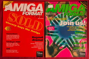 Amiga magazines 4 magazines for $10. the lot , listing my collection