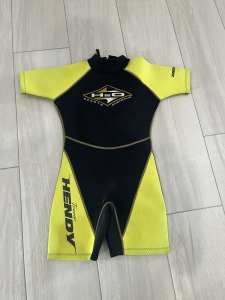 Short sleeve wetsuit childrens size 12
