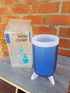 Brand new tub wine cooler with the original packaging never