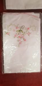 4 Brand new pillow cases standard size still in package 