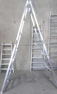 3m to 3.3m new trestle ladder AUS aluminium scaffold Tasmania