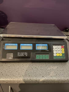 Digital scales up to 40 kg