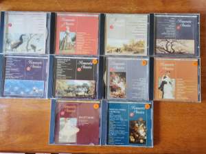 World Famous Romantic Classics Favorites Music Full Set 10 CD $99