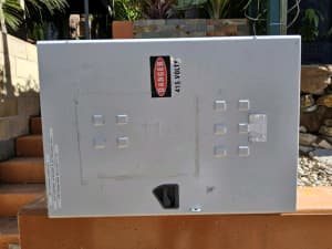 Electrical DB switchboard meter panel circuit breaker