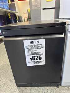 LG QuadWash Matte Black TrueSteam Dishwasher (XD3A15MB)