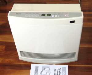 Rinnai Dynamo 15 Natural Gas Heater White Serviced Warranty 3m Hose