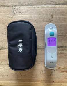 Braun Thermoscan baby thermometer