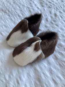 NATURE BABY FUR BOOTIES 3-6 months