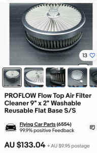AIR CLEANER PROFLOW EXTRA FLOW IN VGC