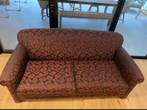 3 seater sofa bed with tub chair 