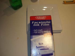 Fax film
