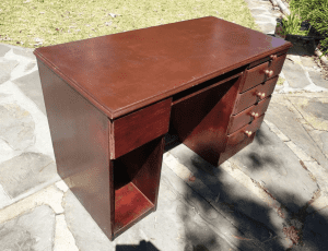 Student or computer desk solid pine but also light to carry