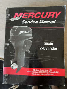 Mercury 30/40 hp Service Manual