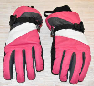 CRANE Kids Ski Gloves - Pink - Size 11/12 (Kids) - EUC
