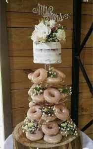 5 Tier Clear Cake Stand