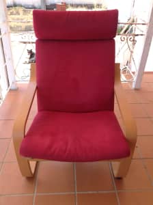 IKEA ARM CHAIR...POANG TIMBER FRAMED.....AS NEW