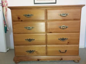 HEAVY Wood drawers/dresser. 
