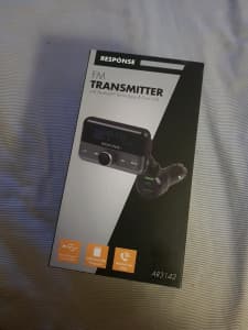 RESPONSE FM TRANSMITTER USB BLUETOOTH