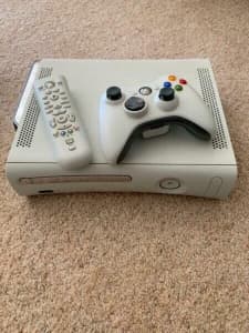Xbox 360 plus controller and games