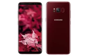 Samsung Galaxy S8 64GB Burgundy Red Brand New Condition